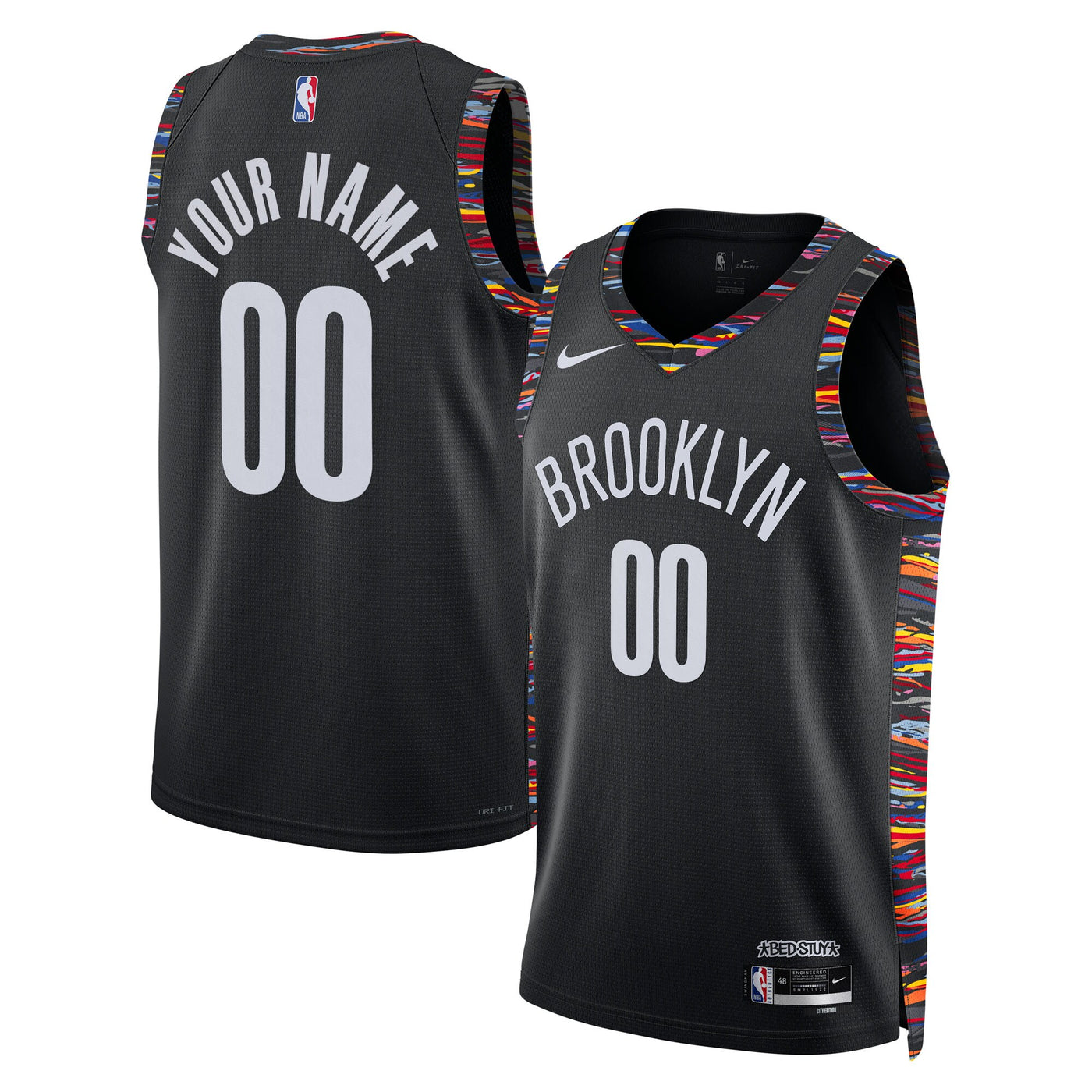 Nike Brooklyn Nets 2025/26 City Edition Swingman Jersey - Custom