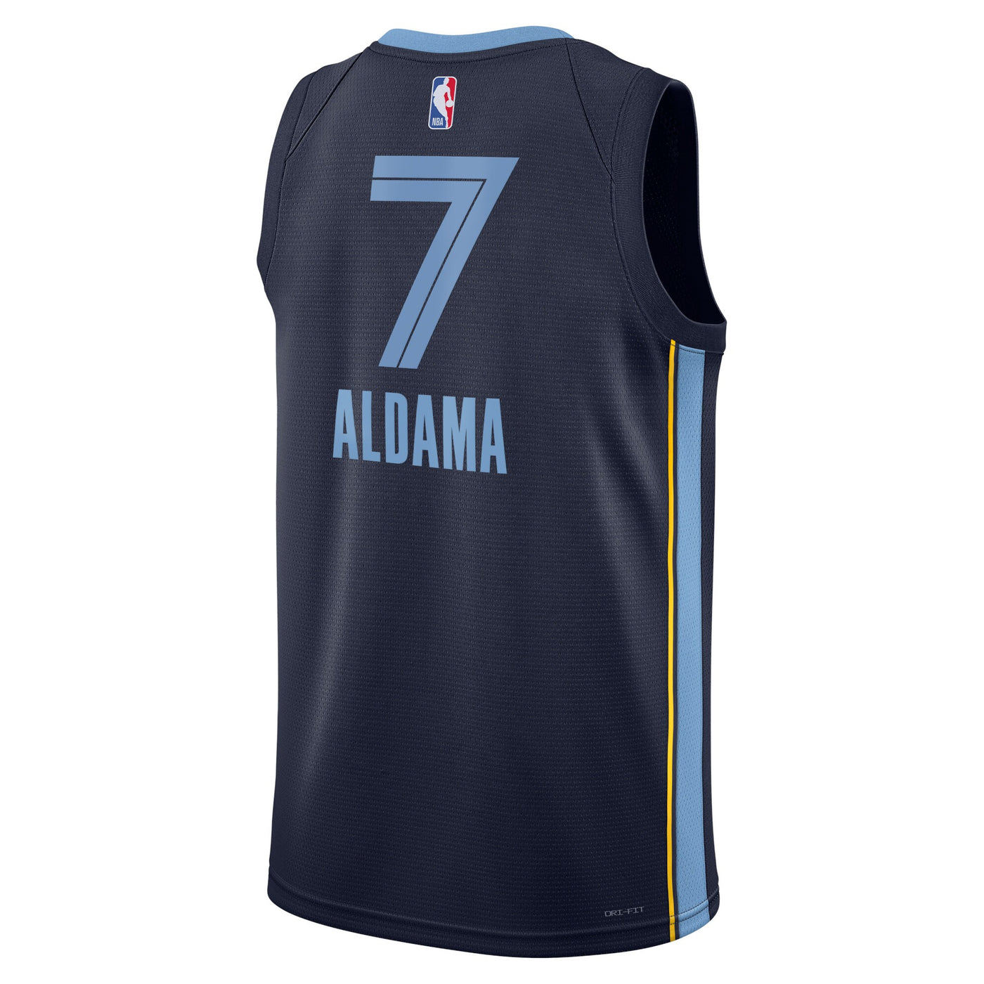 Memphis Grizzlies Nike Icon Edition Swingman Jersey - Navy - Santi Aldama