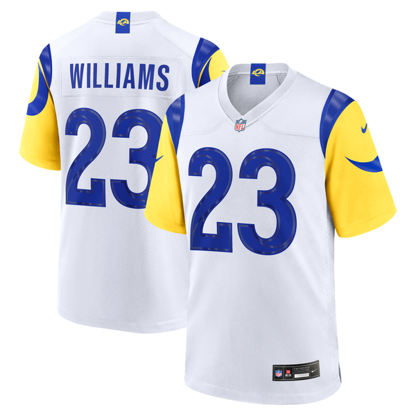 Los Angeles Rams Kyren Williams Nike White White Game Player Jersey