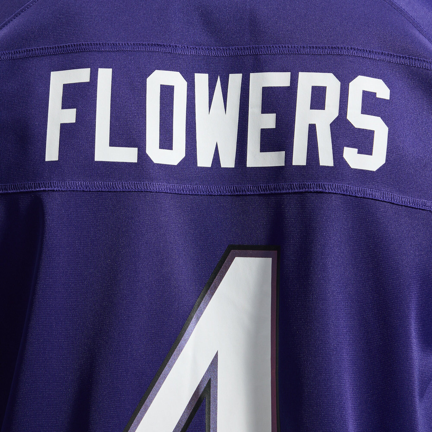 Baltimore Ravens Zay Flowers Nike Purple Team Game Jersey