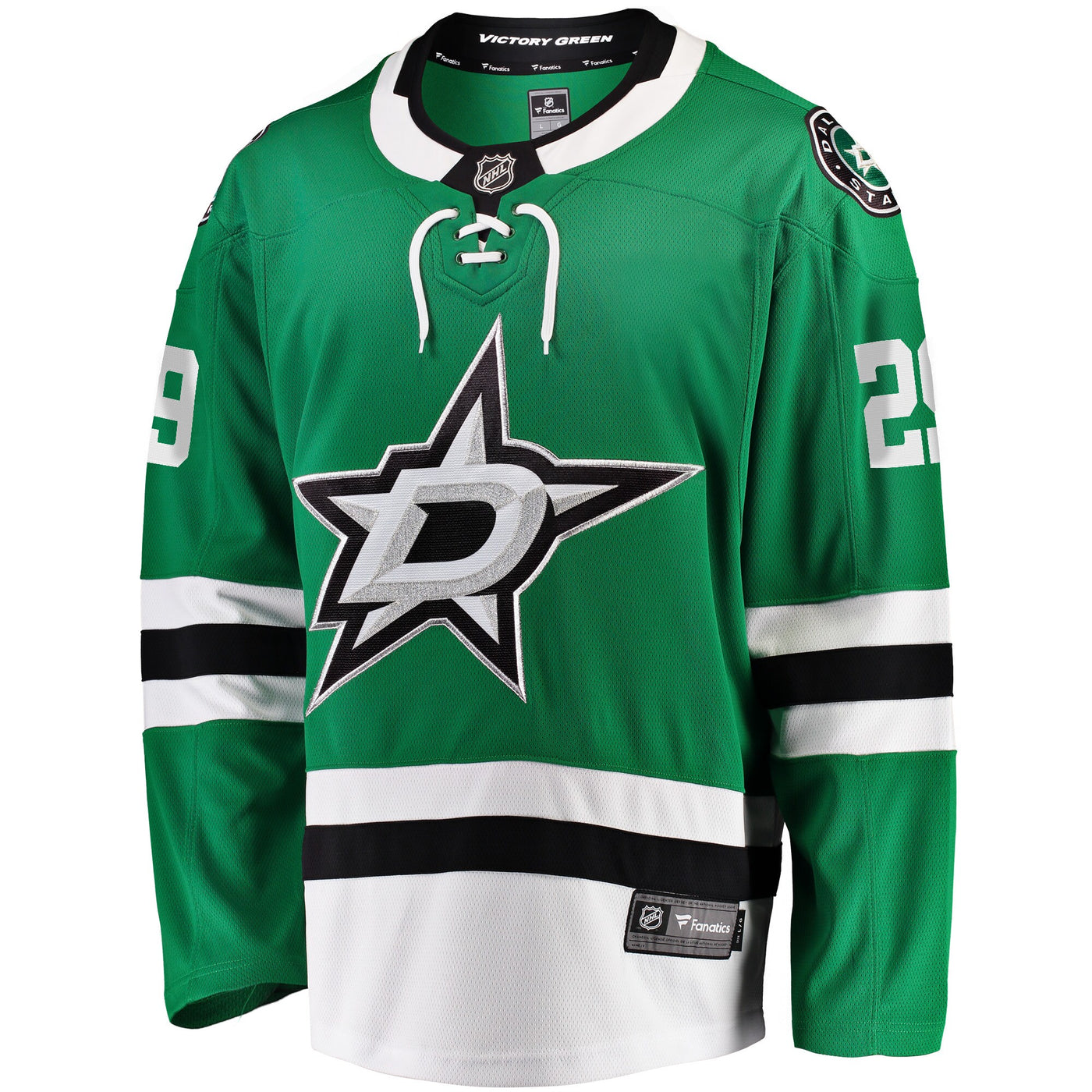 Dallas Stars Jake Oettinger Fanatics Kelly Green Home Breakaway Player Jersey
