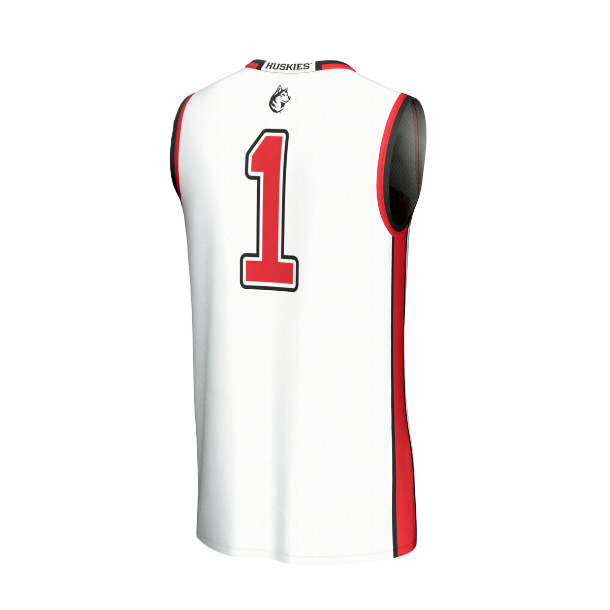 #1 Northeastern Huskies GameDay Greats Lightweight Collegiate Basketball Fashion Jersey - White