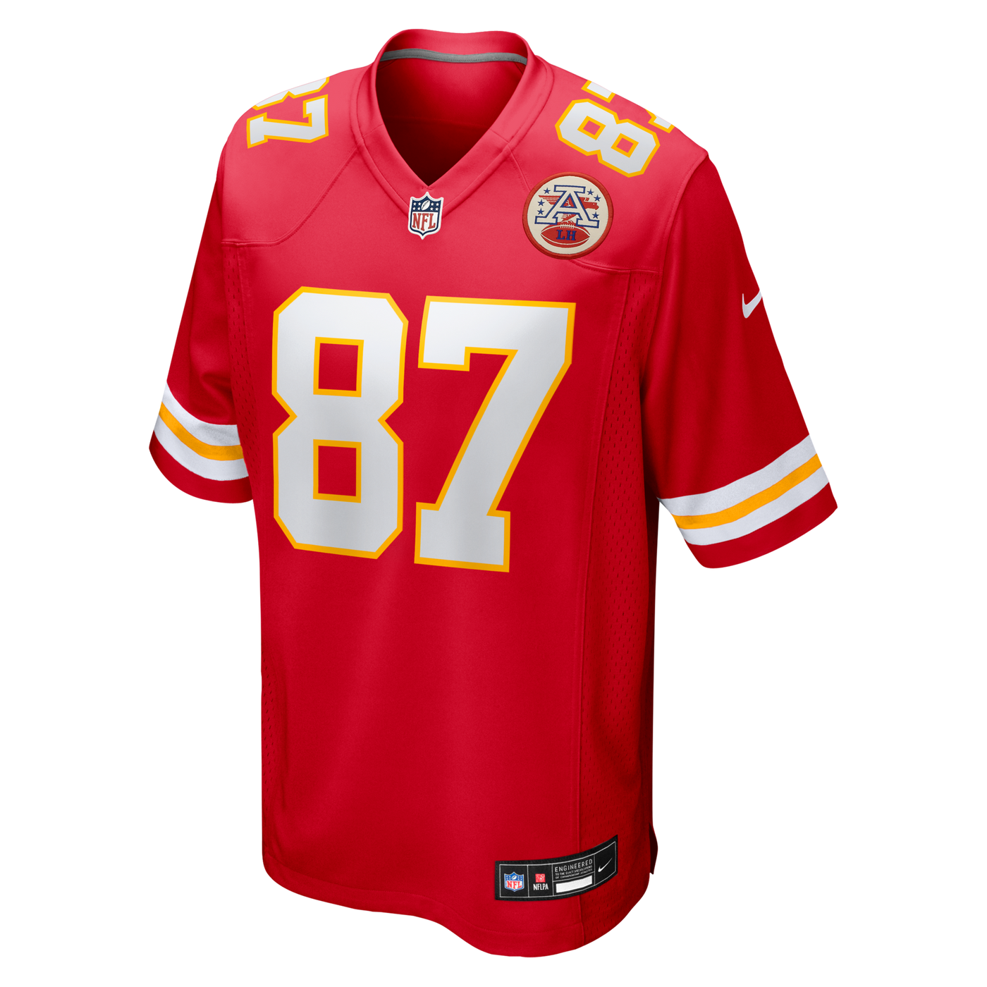 Kansas City Chiefs Travis Kelce Nike Red Game Jersey