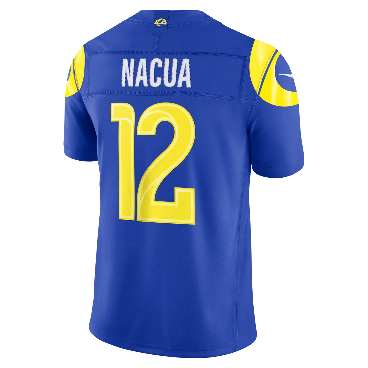 Los Angeles Rams Puka Nacua Nike Royal Team Vapor F.U.S.E. Stitched Limited Jersey
