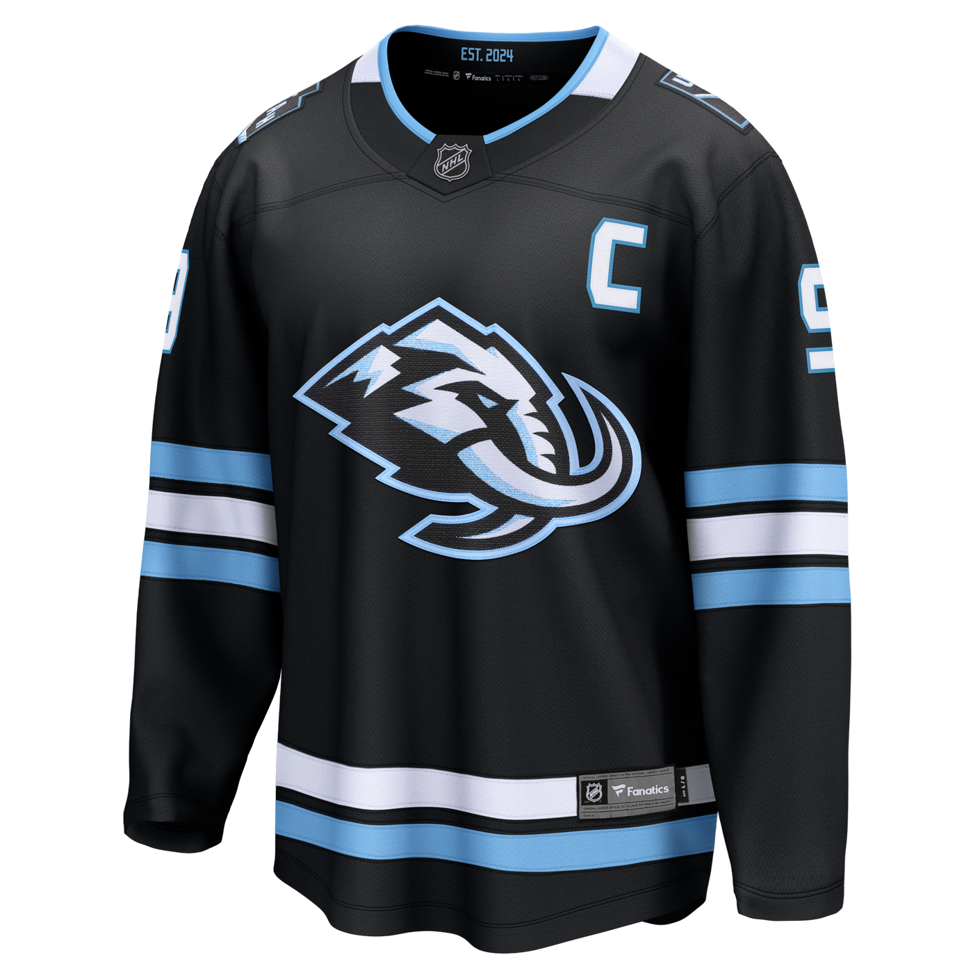 Utah Mammoth Clayton Keller Fanatics Black Home Breakaway Jersey