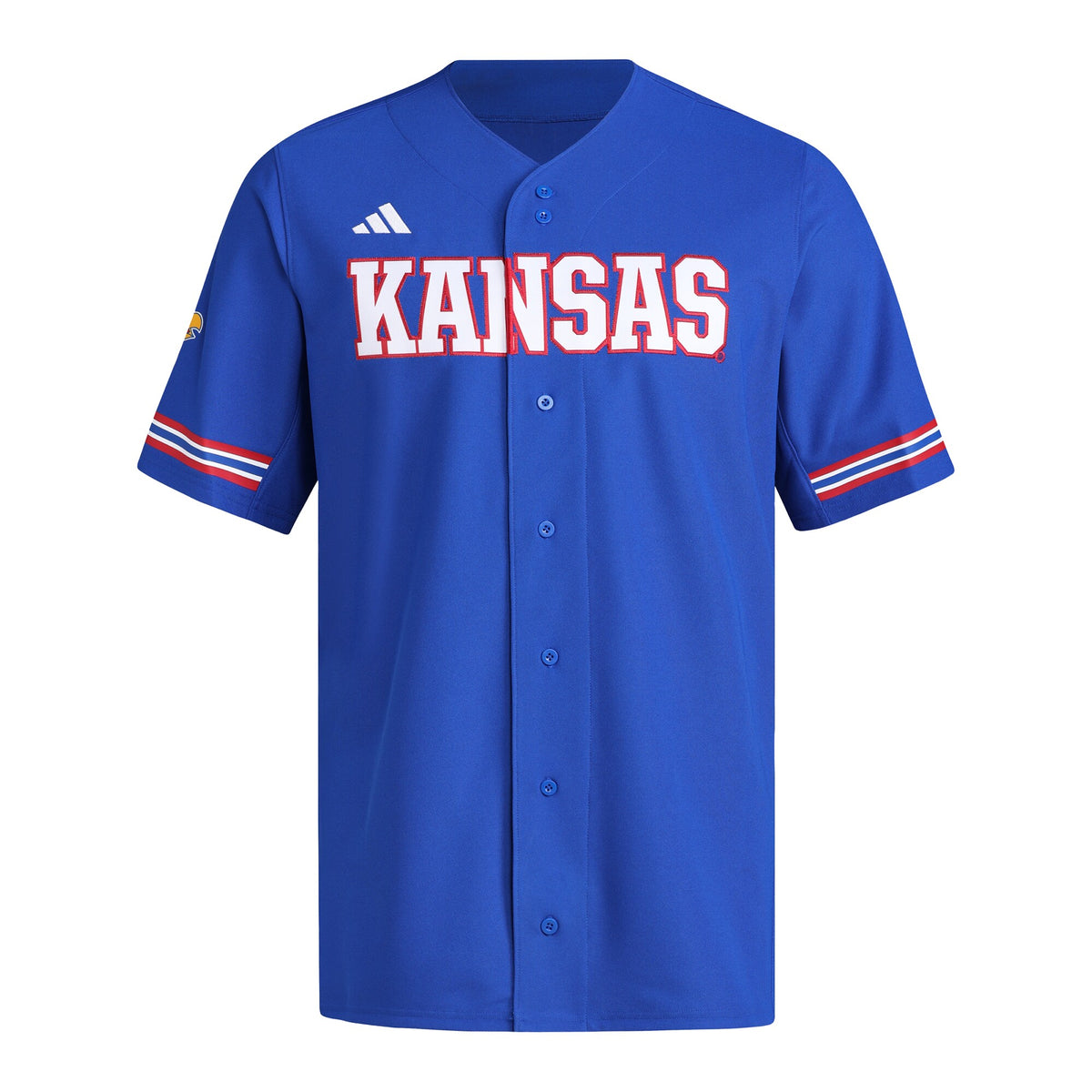 Kansas Jayhawks Replica Baseball Jersey - Royal