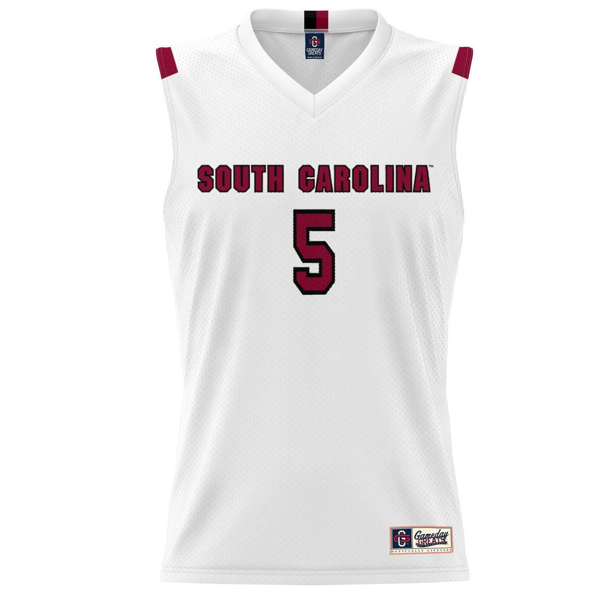 Victaria Saxton South Carolina Gamecocks GameDay Greats Lightweight Basketball Alumni Jersey - White