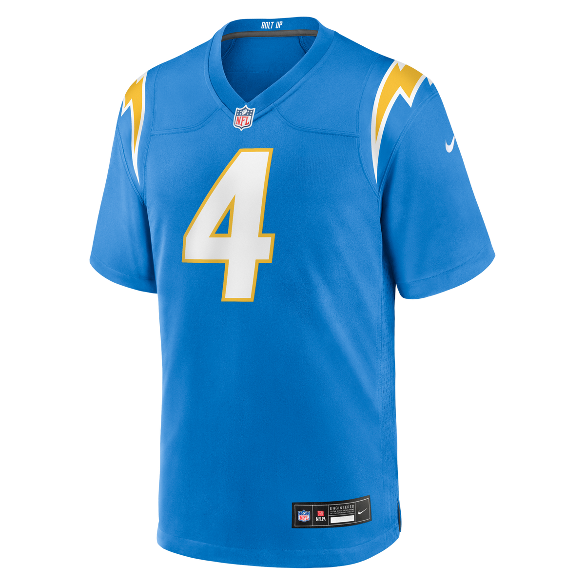 Los Angeles Chargers Tarheeb Still Powder Blue Team Game Jersey