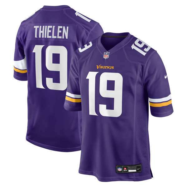 Minnesota Vikings Adam Thielen Nike Purple Game Jersey