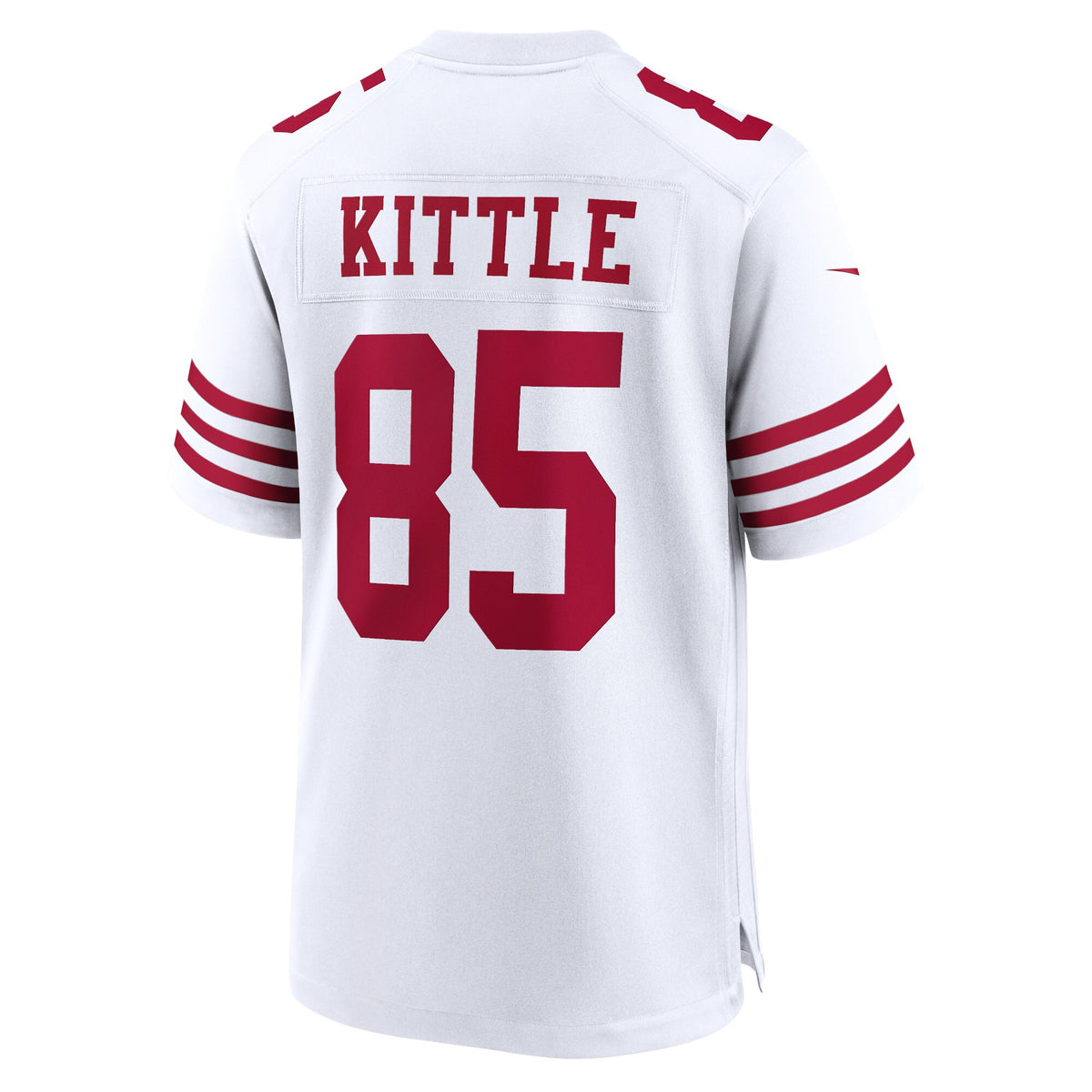 San Francisco 49ers George Kittle White Team Game Jersey