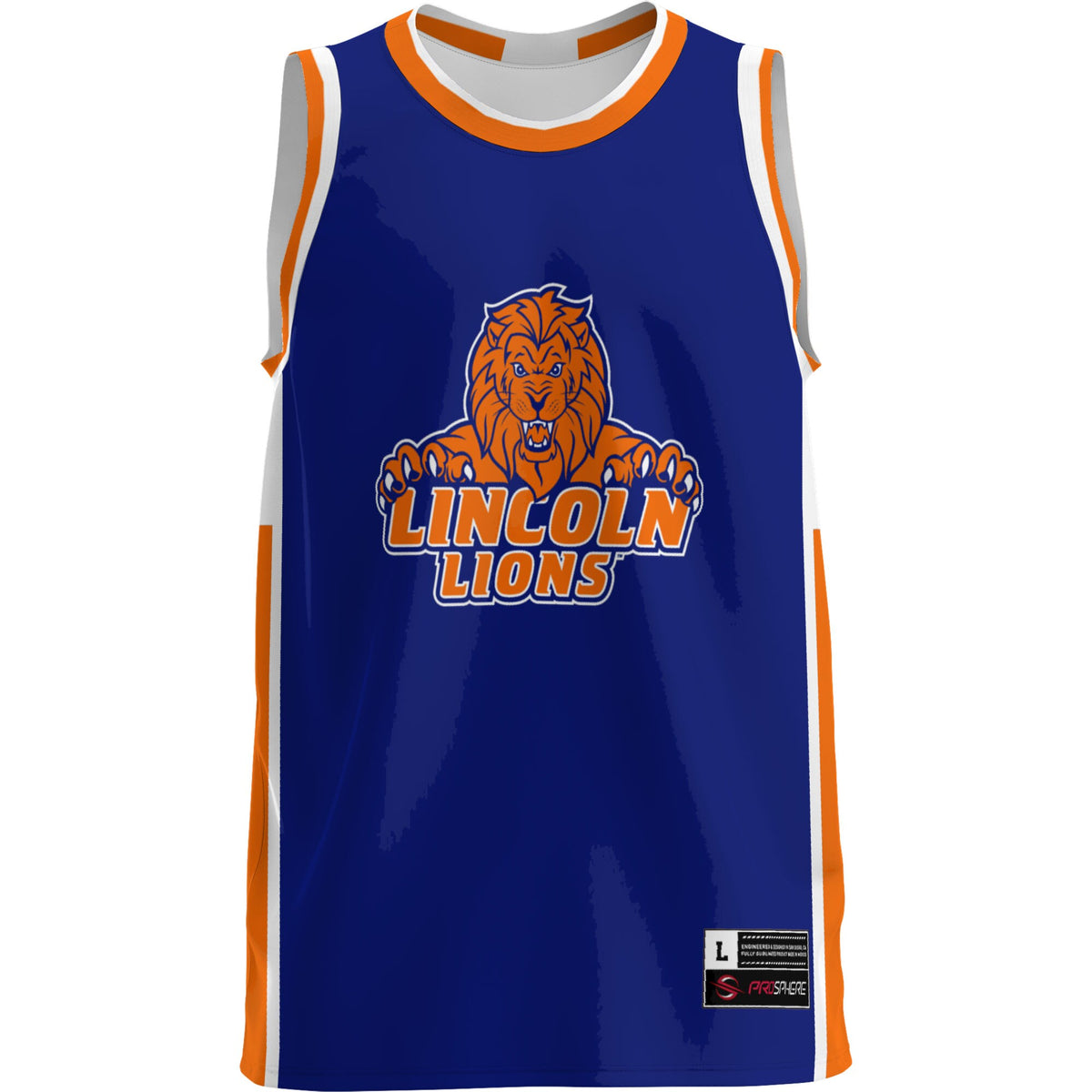 Lincoln Lions GameDay Greats Lightweight Basketball Jersey - Blue