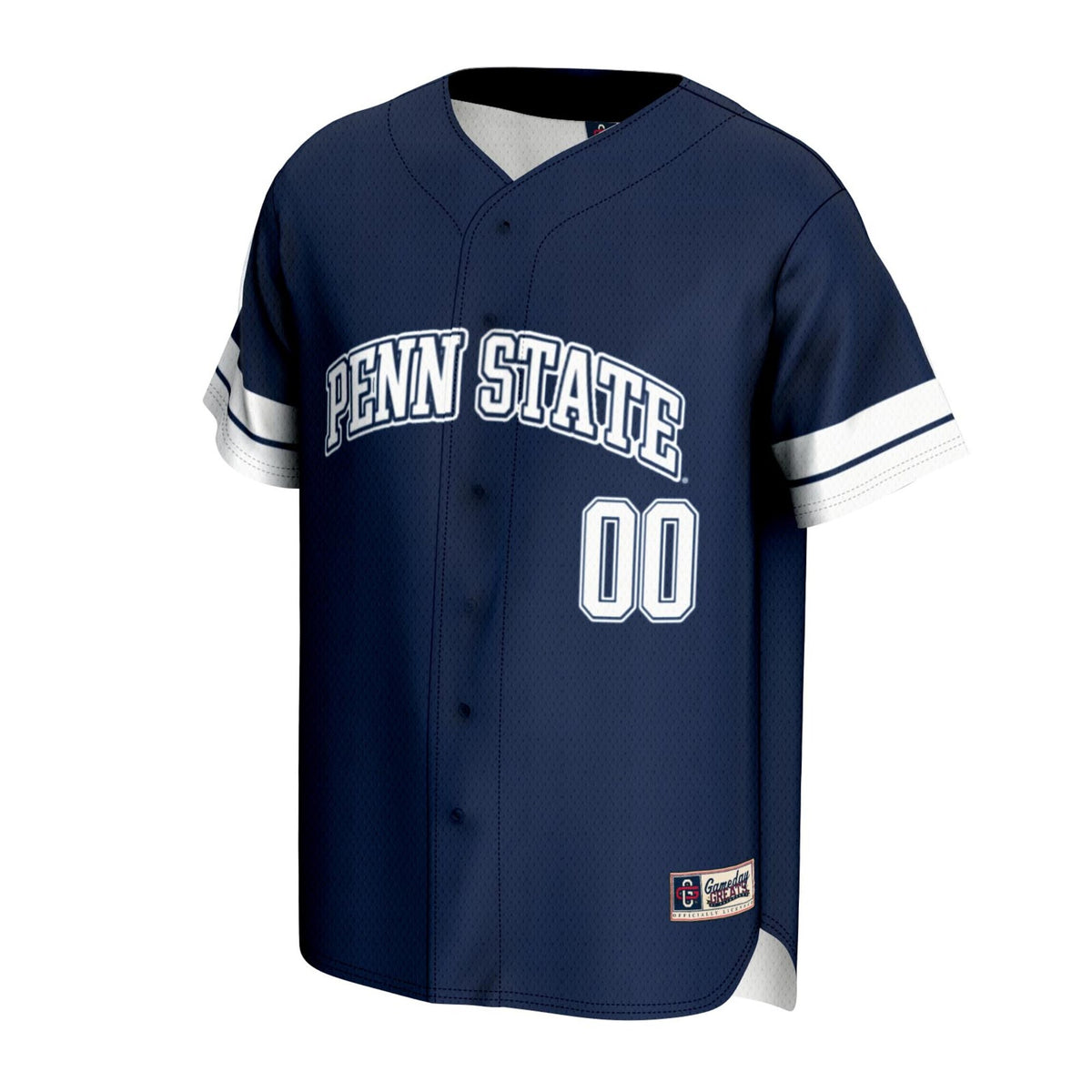 Penn State Nittany Lions GameDay Greats NIL Pick-A-Player Lightweight Baseball Jersey - Navy