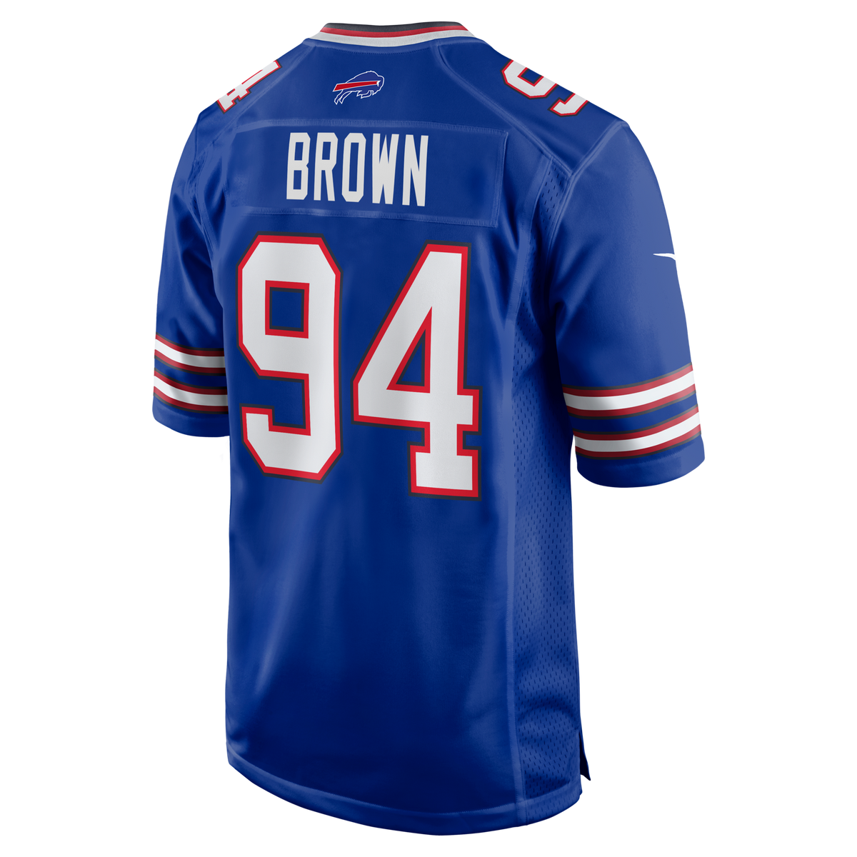 Buffalo Bills Andrew Brown Royal Game Jersey