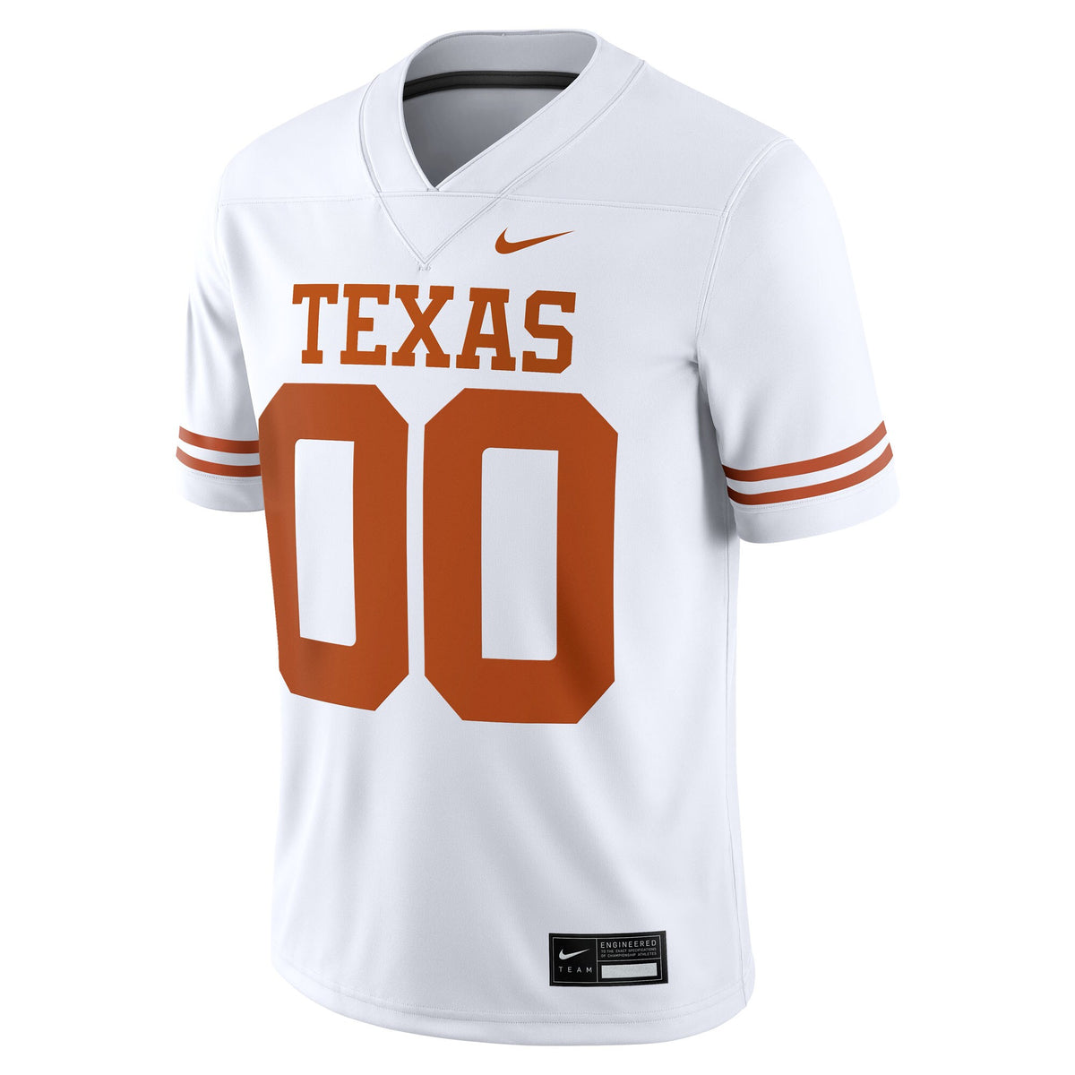 Texas Longhorns White Custom Game Jersey - White