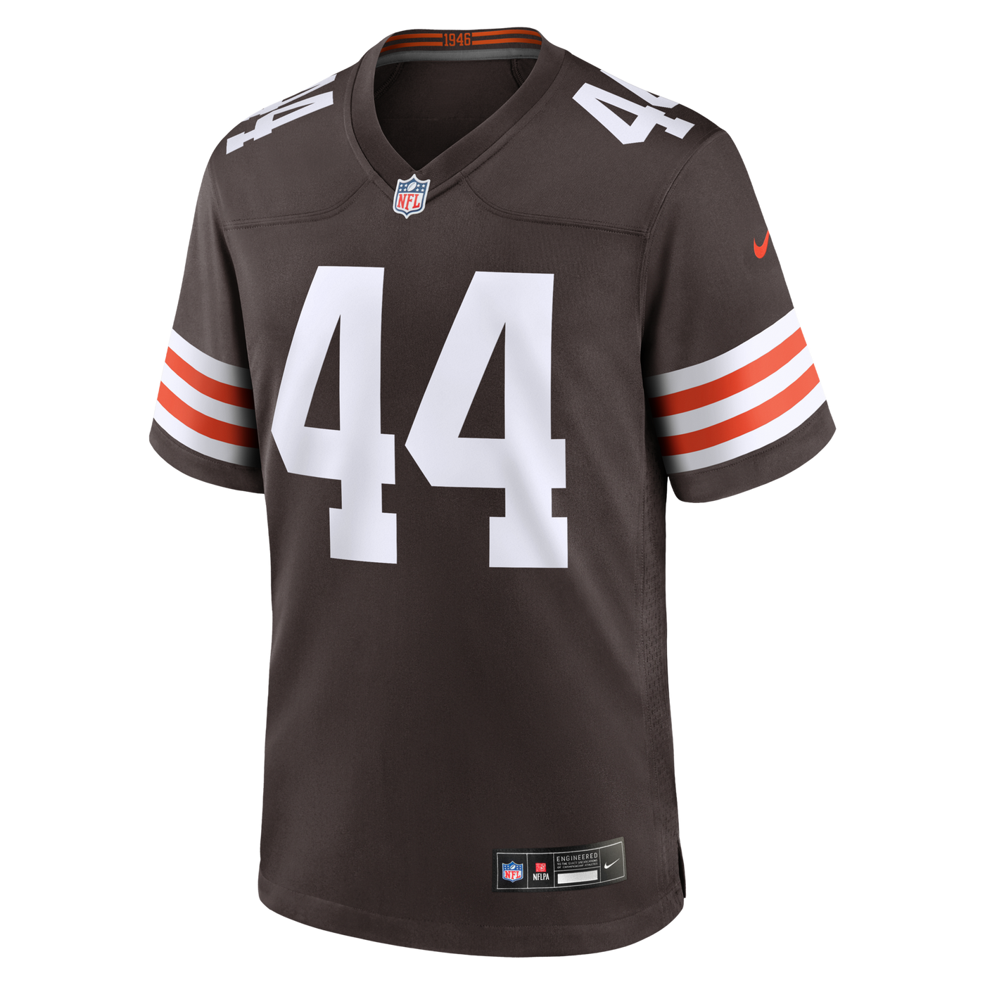 Cleveland Browns Leroy Kelly Nike Brown Game Retired Player Jersey