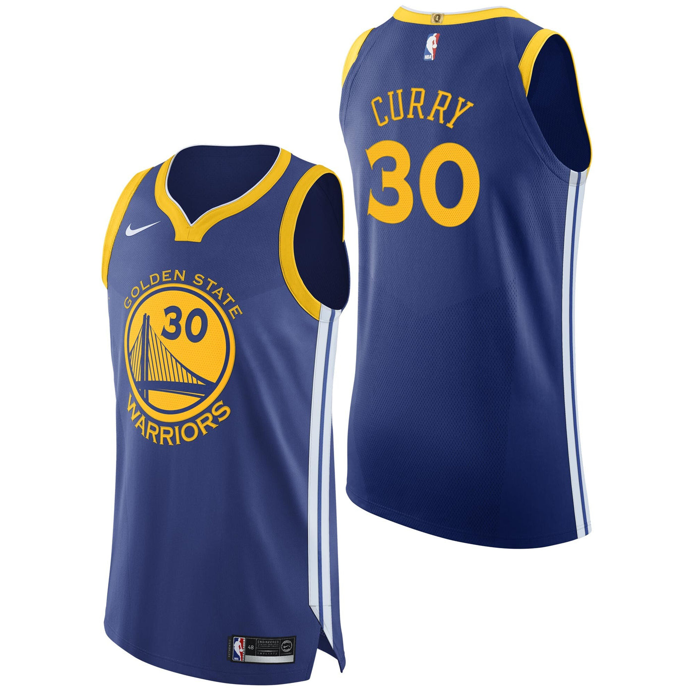 Golden State Warriors Nike Icon Authentic Jersey - Stephen Curry -