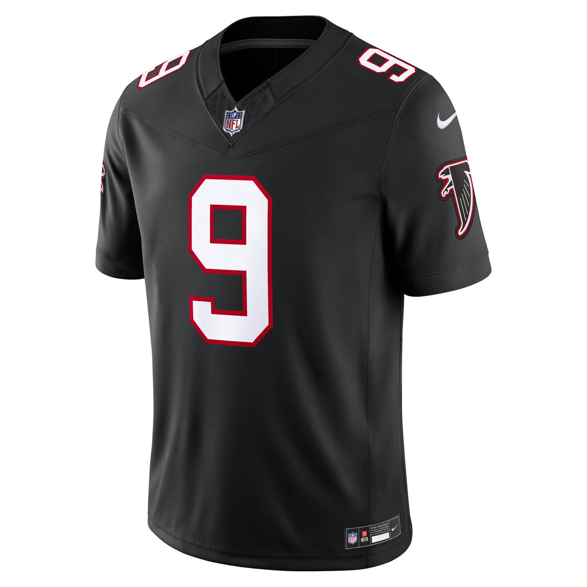 Atlanta Falcons Michael Penix Jr. Black Alternate Throwback Vapor F.U.S.E. Stitched Limited Jersey
