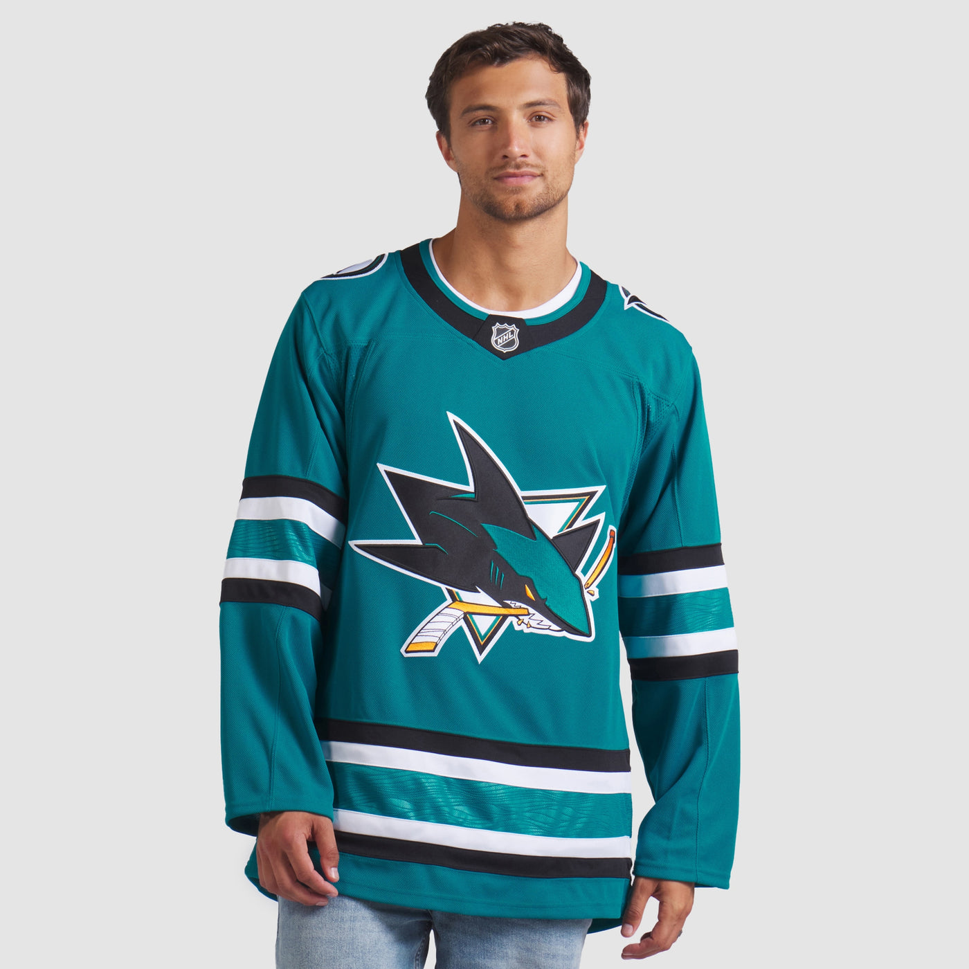 San Jose Sharks Fanatics Teal Home Premium Jersey