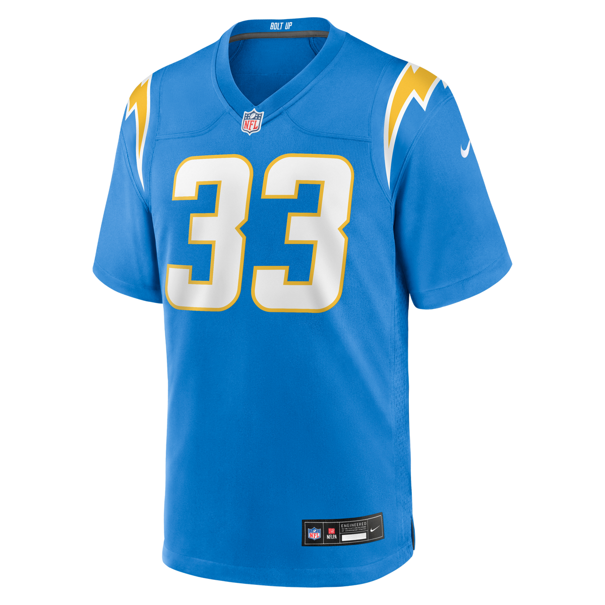 Los Angeles Chargers Derwin James Nike Powder Blue Game Player Jersey