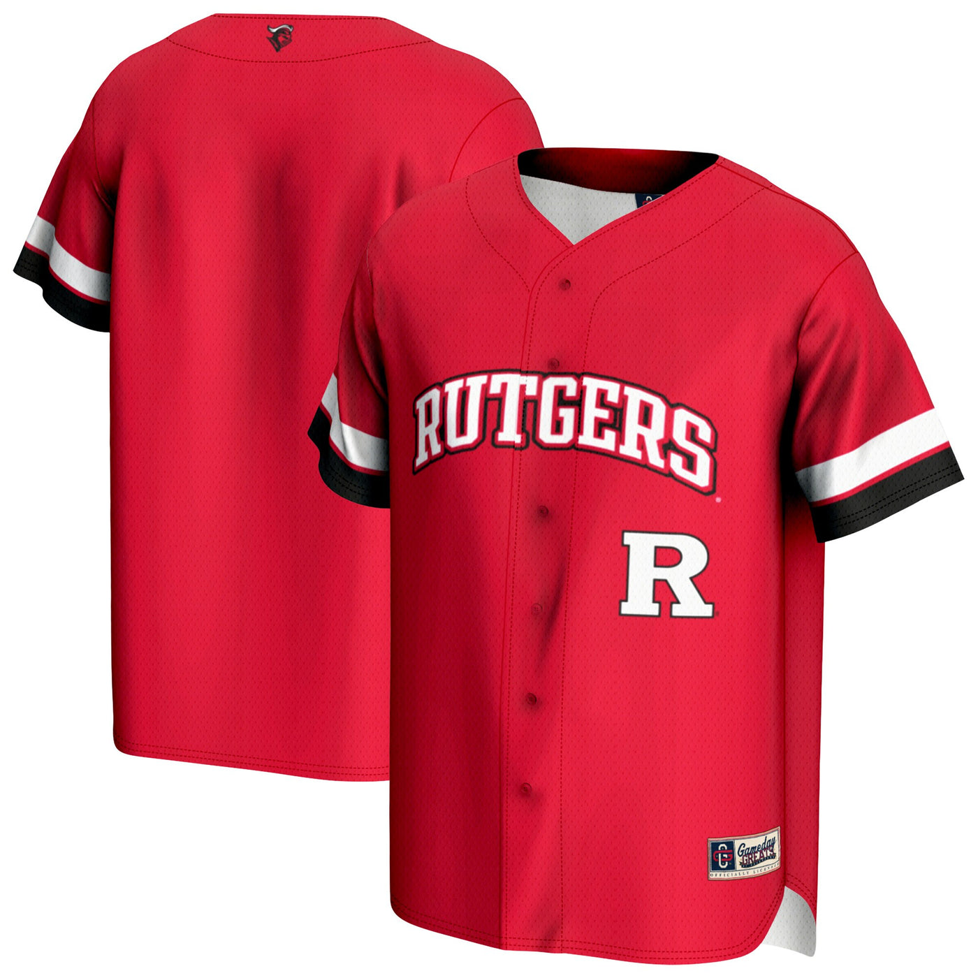 GameDay Greats Scarlet Rutgers Scarlet Knights Baseball Jersey