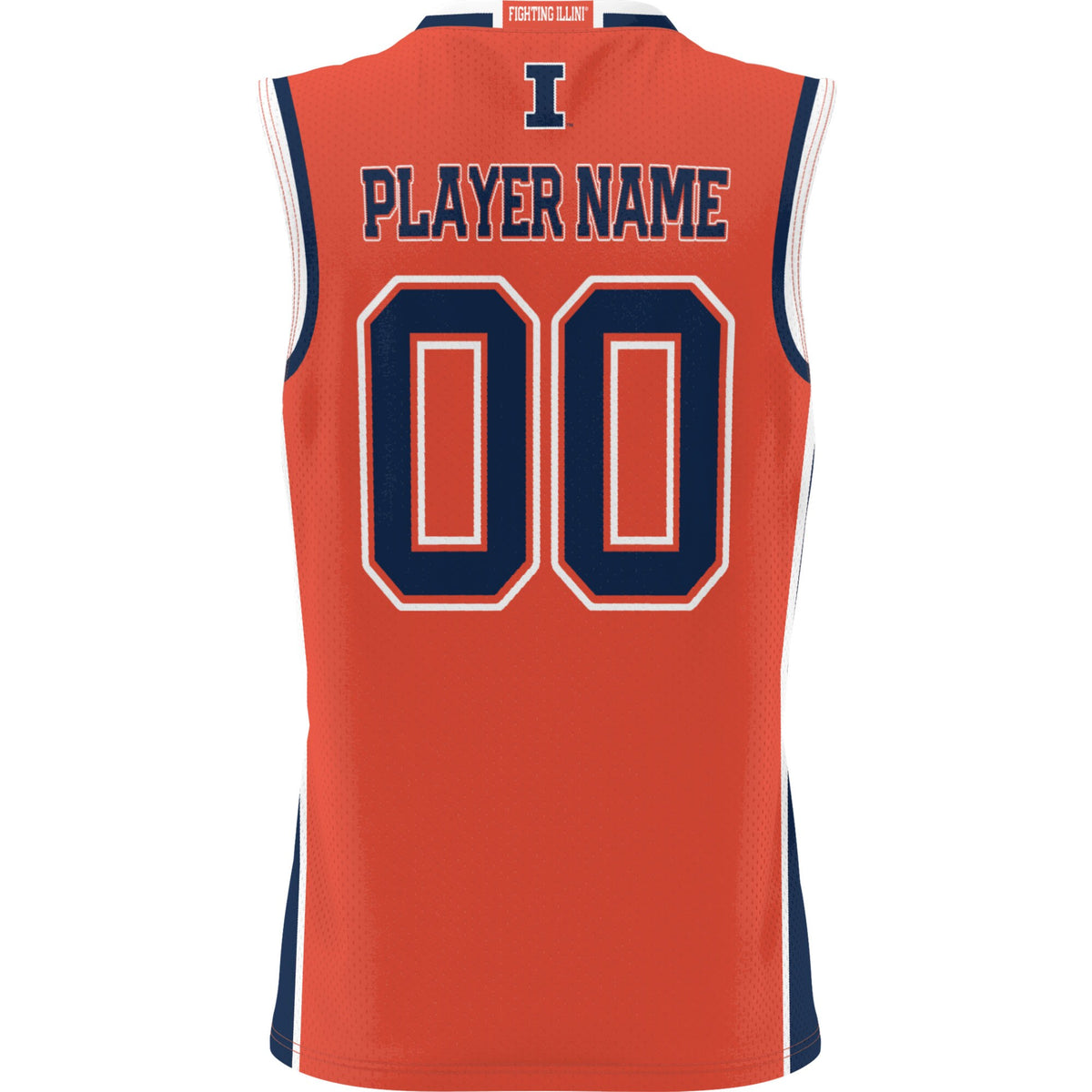 Illinois Fighting Illini GameDay Greats Lightweight NIL Pick-A-Player Basketball Jersey - Orange