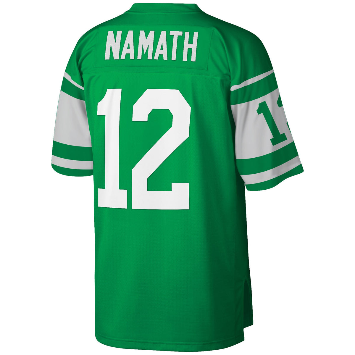 New York Jets Joe Namath Mitchell & Ness Green Big & Tall 1968 Retired Player Replica Jersey