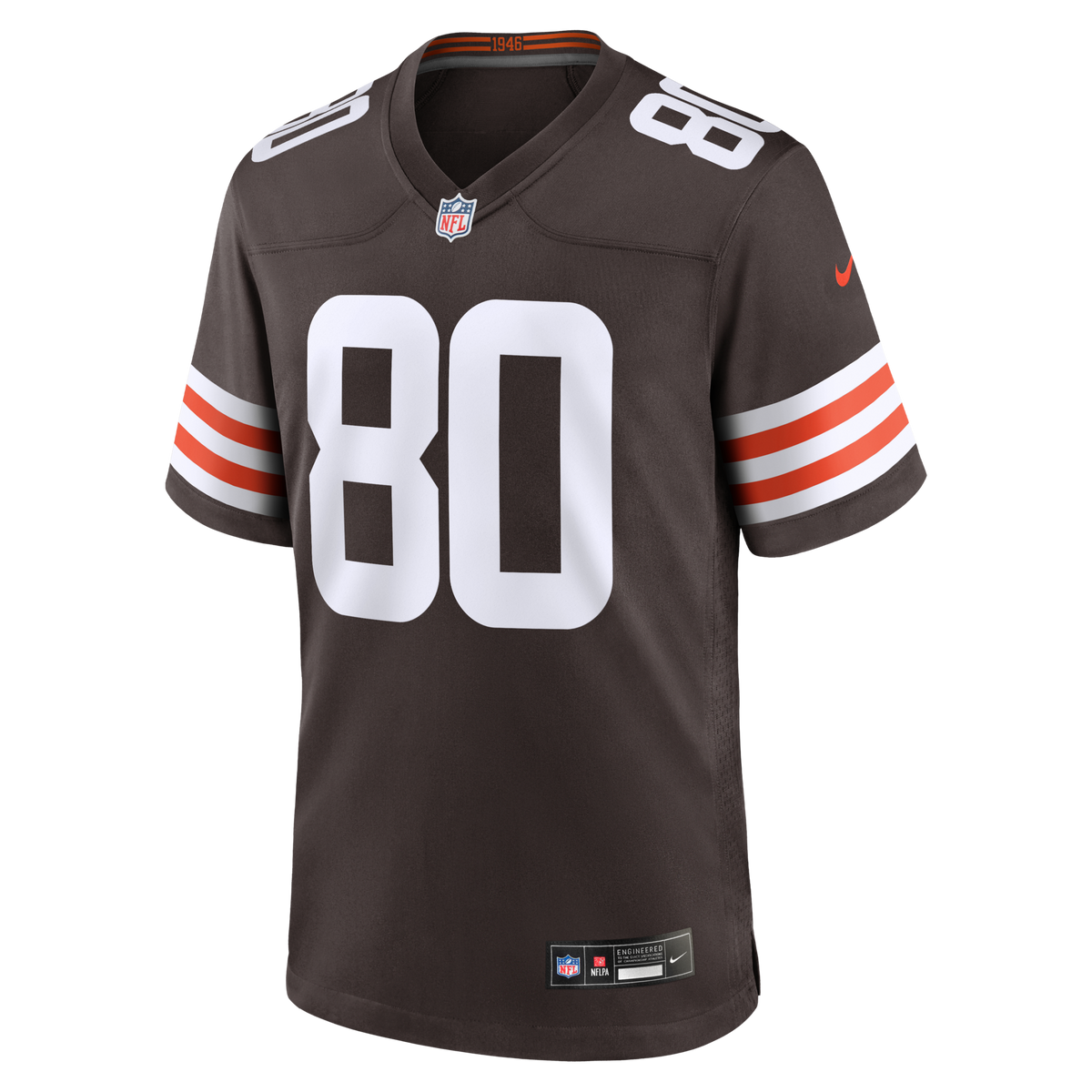 Cleveland Browns Jamari Thrash Brown Team Game Jersey