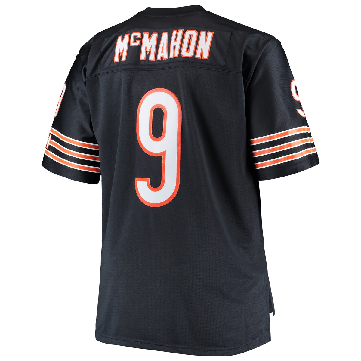 Chicago Bears Jim McMahon Mitchell & Ness Navy Big & Tall 1985 Retired Player Replica Jersey