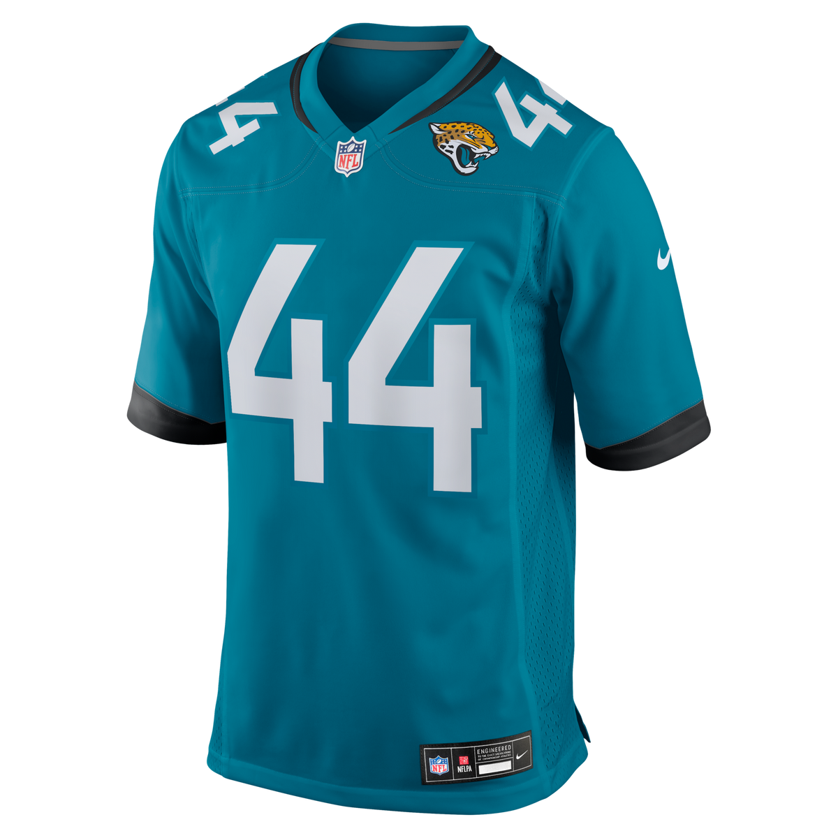 Jacksonville Jaguars Travon Walker Teal Player Game Jersey