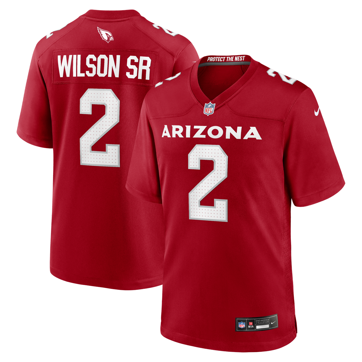 Arizona Cardinals Mack Wilson Sr. Cardinal Team Game Jersey
