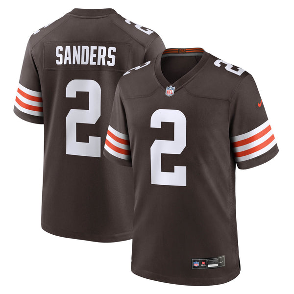 Cleveland Browns Shedeur Sanders Nike Brown Game Jersey