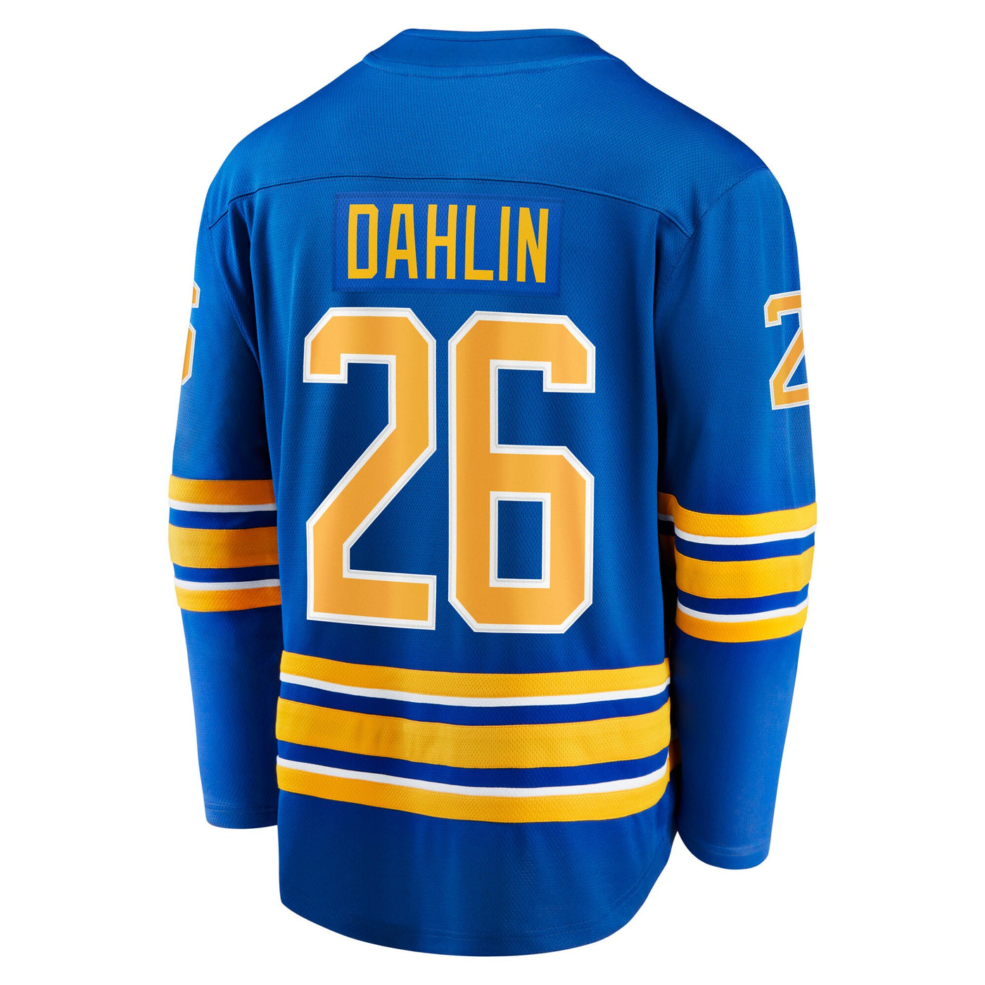 Buffalo Sabres Rasmus Dahlin Fanatics Royal Home Captain Patch Breakaway Jersey