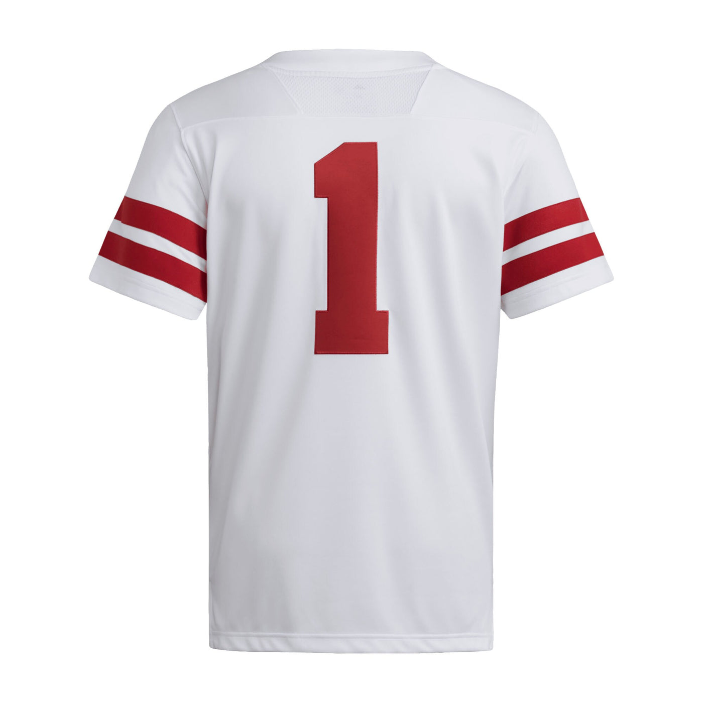 adidas #1 White Nebraska Huskers Premier Jersey
