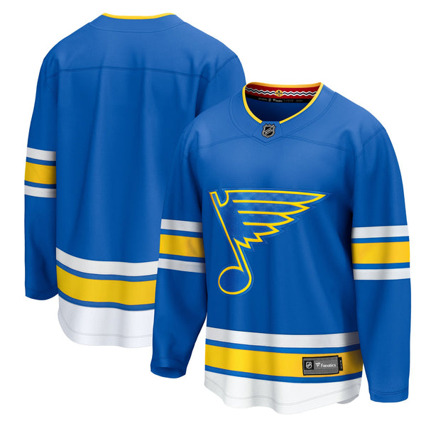 St. Louis Blues Fanatics Blue Home Breakaway Jersey