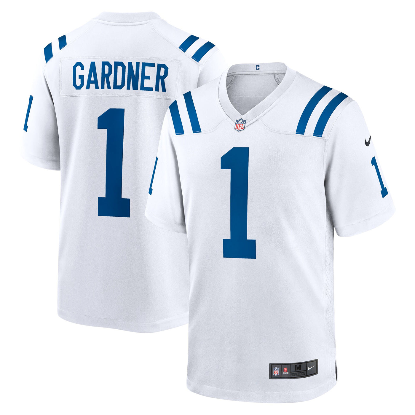 Indianapolis Colts Ahmad Sauce Gardner Nike White Game Jersey