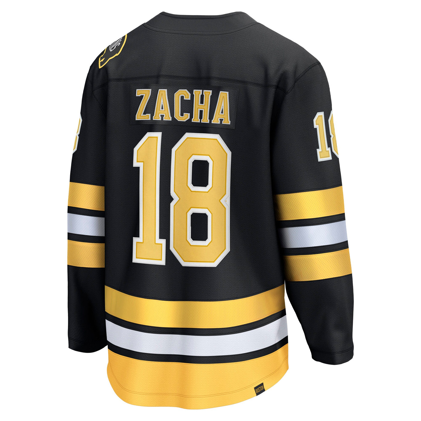 Boston Bruins Pavel Zacha Fanatics Black Home Breakaway Player Jersey