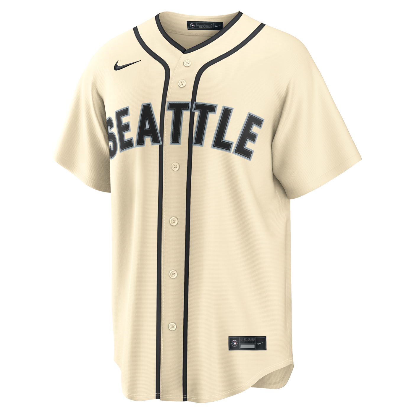 Seattle Mariners Julio Rodríguez Nike Cream Alternate Replica Jersey