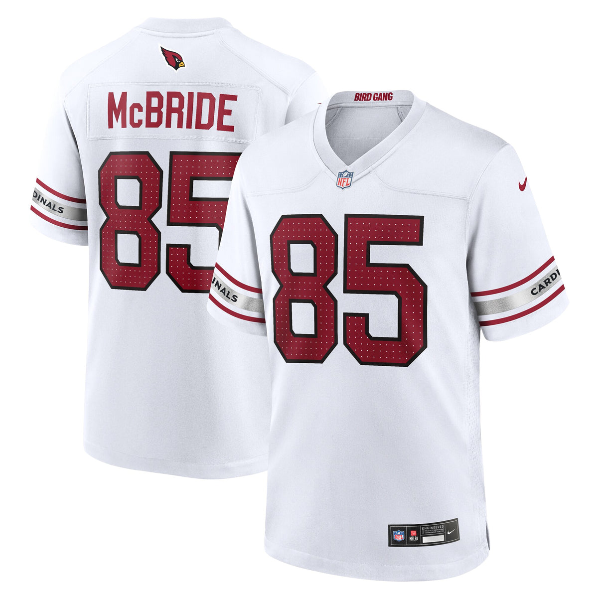 Arizona Cardinals Trey McBride White Game Jersey