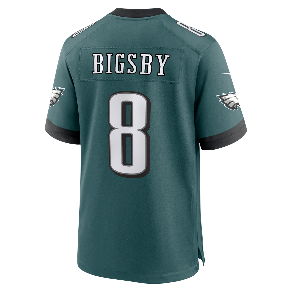Philadelphia Eagles Tank Bigsby Midnight Green Team Game Jersey