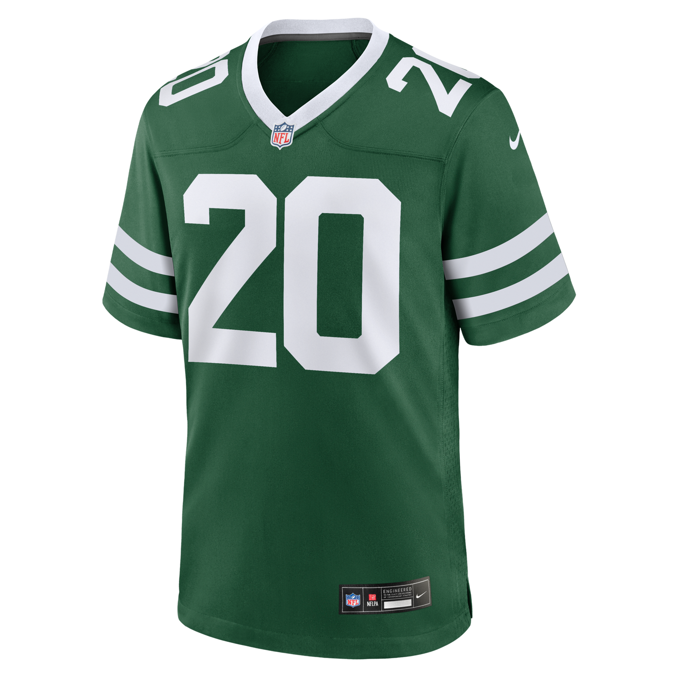 New York Jets Breece Hall Nike Legacy Green Game Jersey