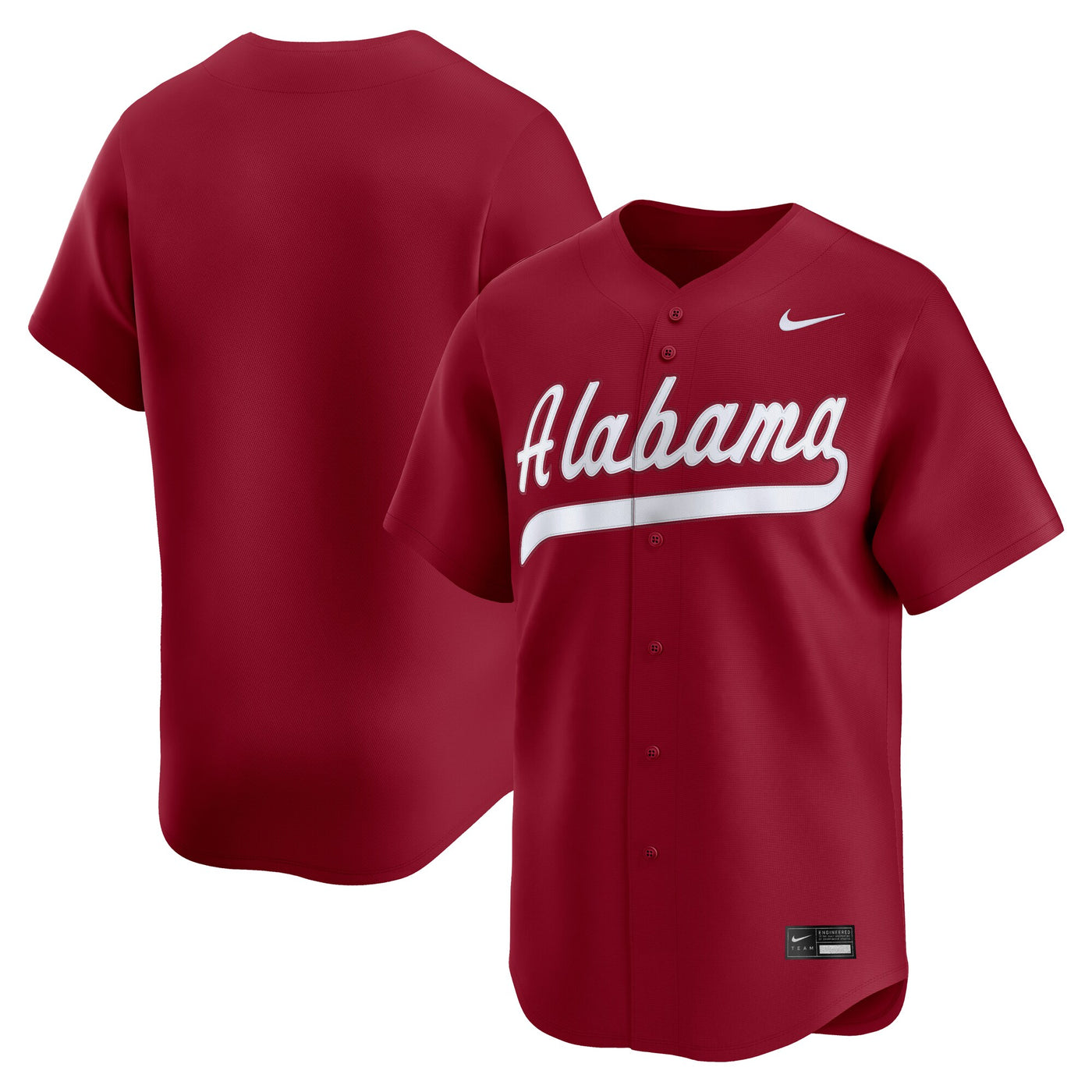Nike Crimson Alabama Crimson Tide Baseball Limited Jersey