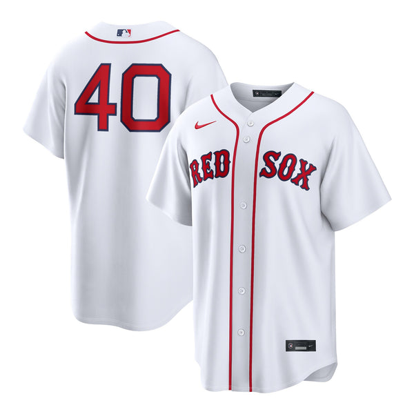Boston Red Sox Willson Contreras Nike White Home Replica Jersey
