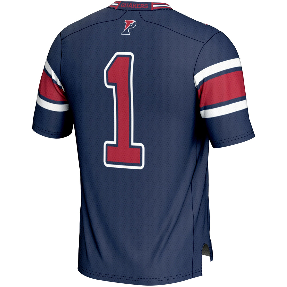 #1 Pennsylvania Quakers GameDay Greats Endzone Football Jersey - Navy