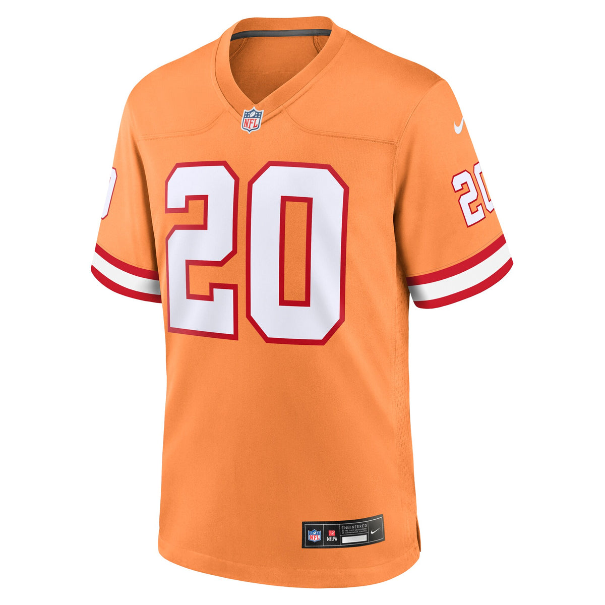 Tampa Bay Buccaneers Ronde Barber Orange Retired Player Alternate Game Jersey
