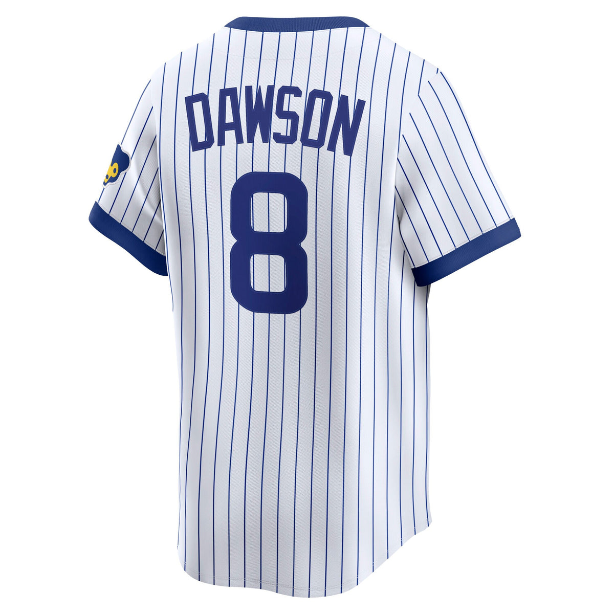 Chicago Cubs Andre Dawson White Throwback Cooperstown Collection Limited Jersey