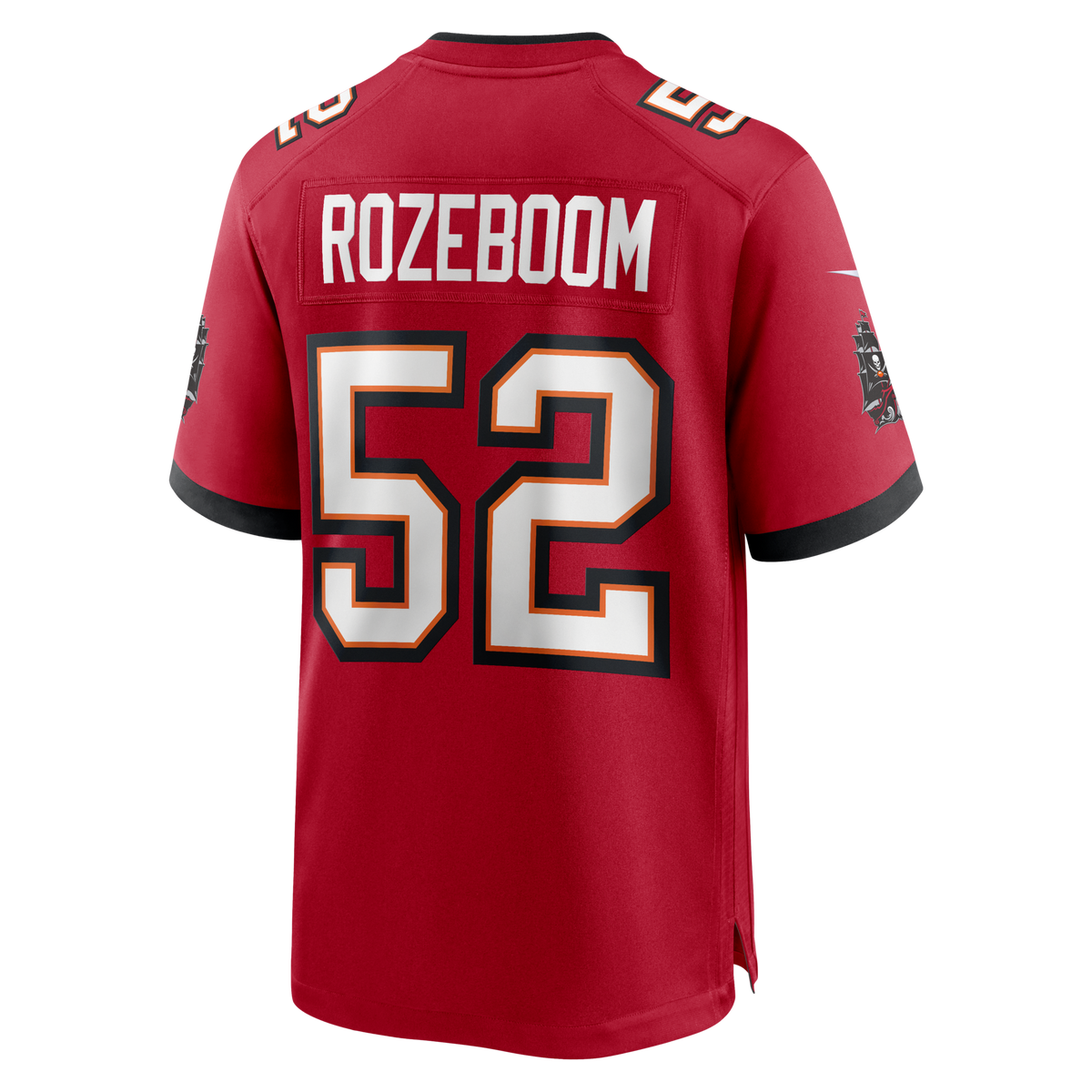 Tampa Bay Buccaneers Christian Rozeboom Red Team Game Jersey