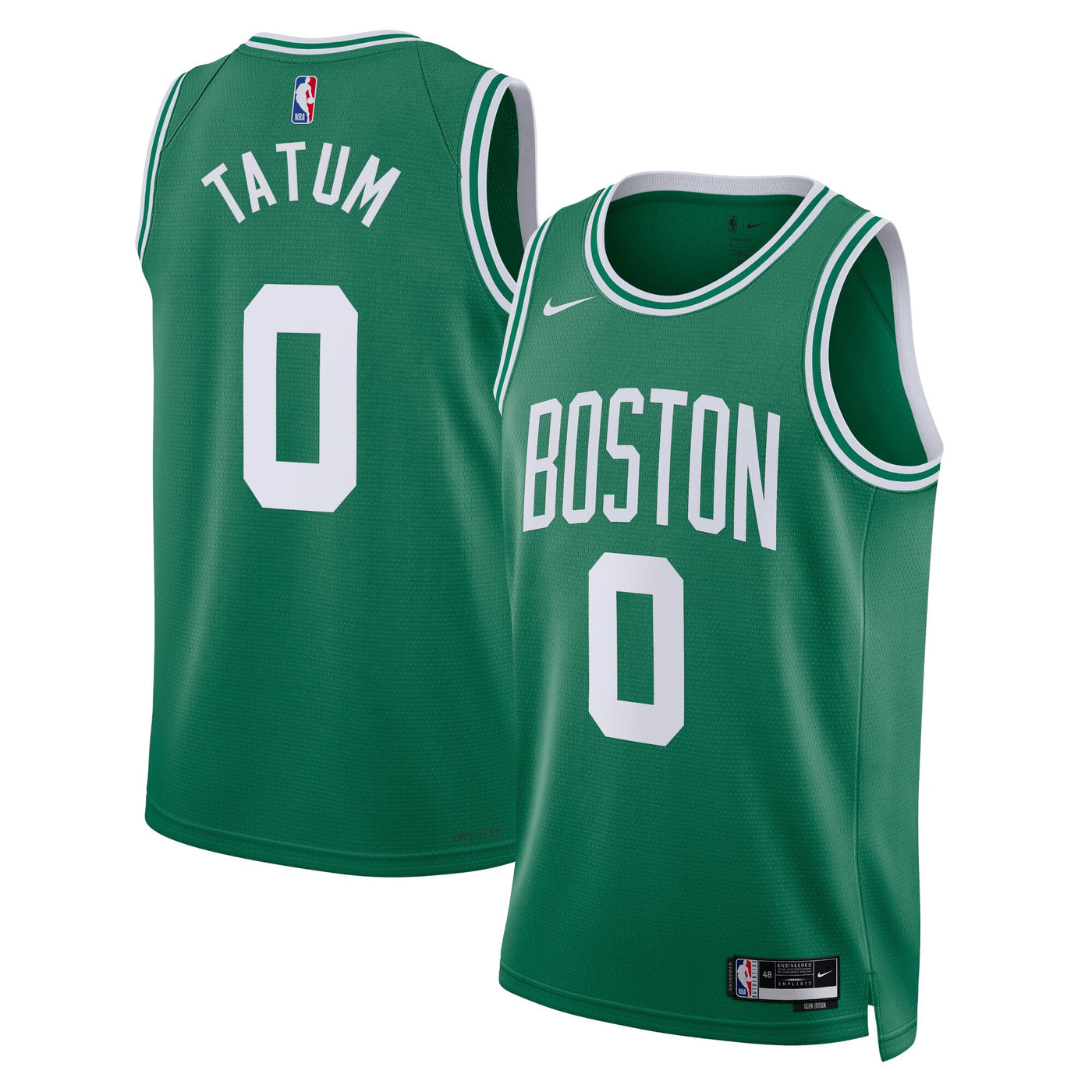 Boston Celtics Nike Icon Edition Swingman Jersey - Kelly Green - Jayson Tatum