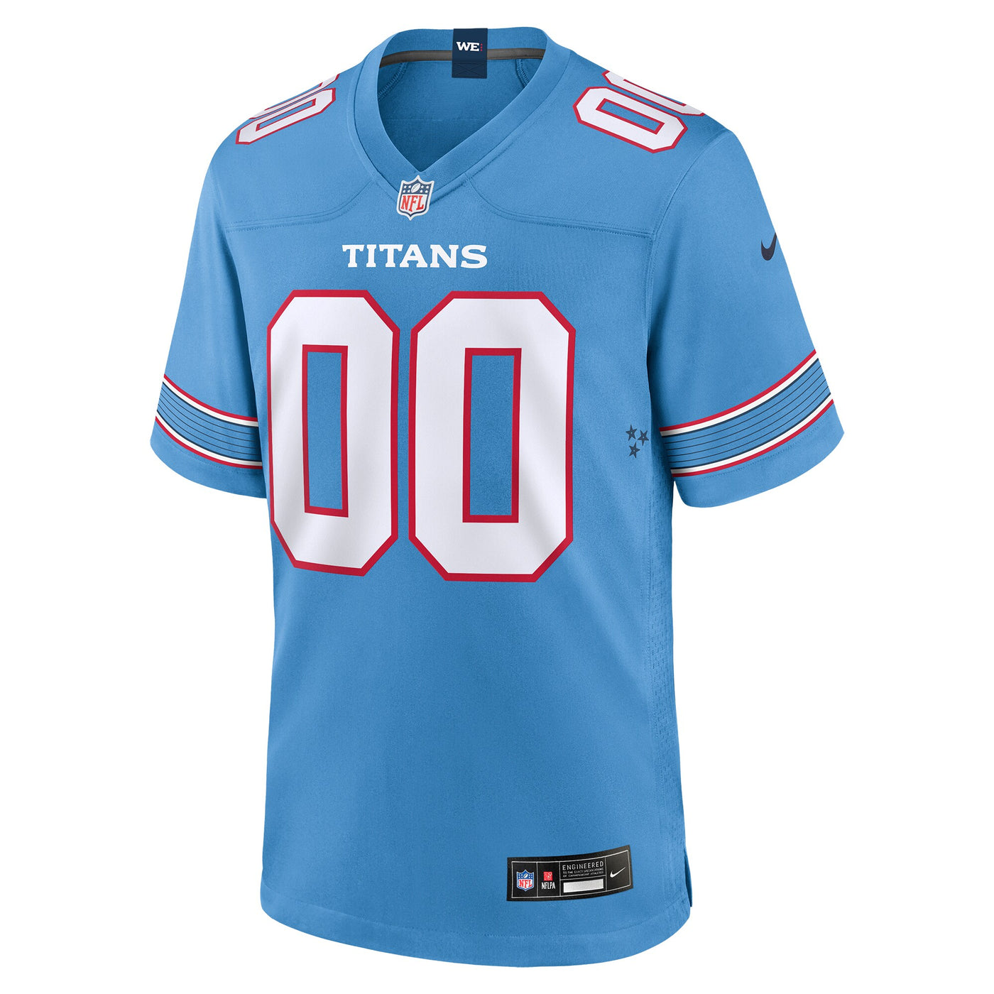 Tennessee Titans Nike Light Blue Game Custom Jersey