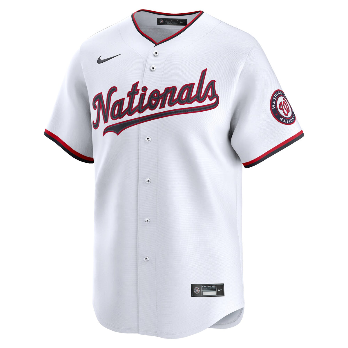 Washington Nationals Keibert Ruiz White Home Limited Player Jersey