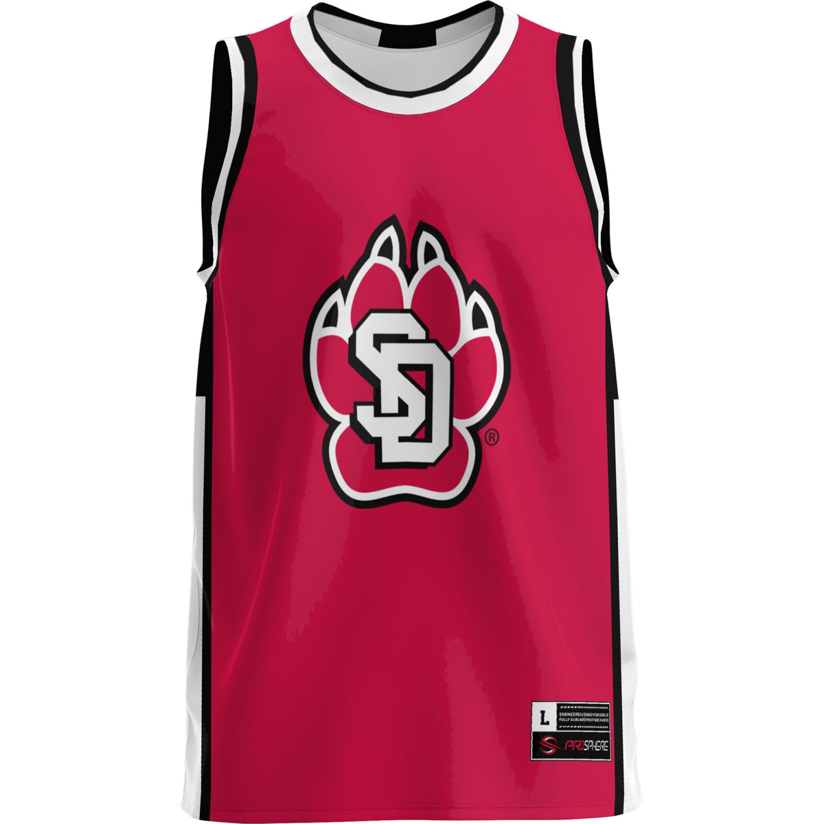South Dakota Coyotes GameDay Greats Lightweight Basketball Jersey - Red